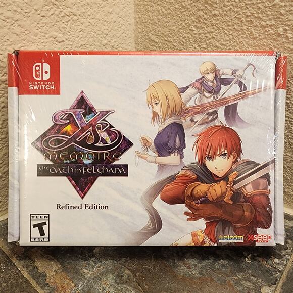 Game - Ys Memoire: The Oath of Felghana [Refined Edition] (NEW) - Switch - Picture 1 of 5